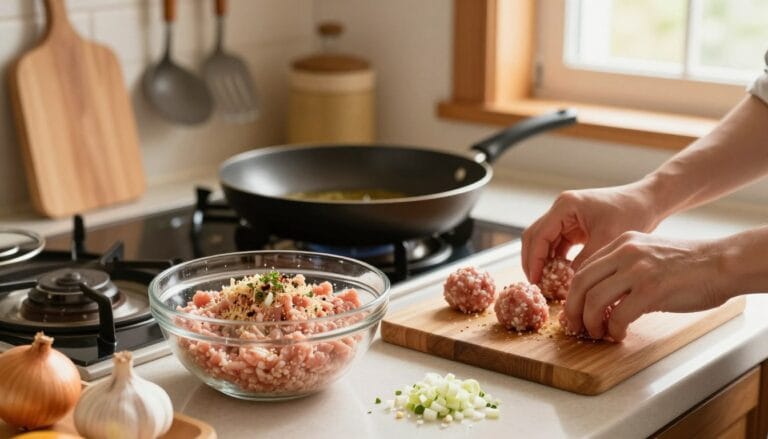 chicken meatballs recipe