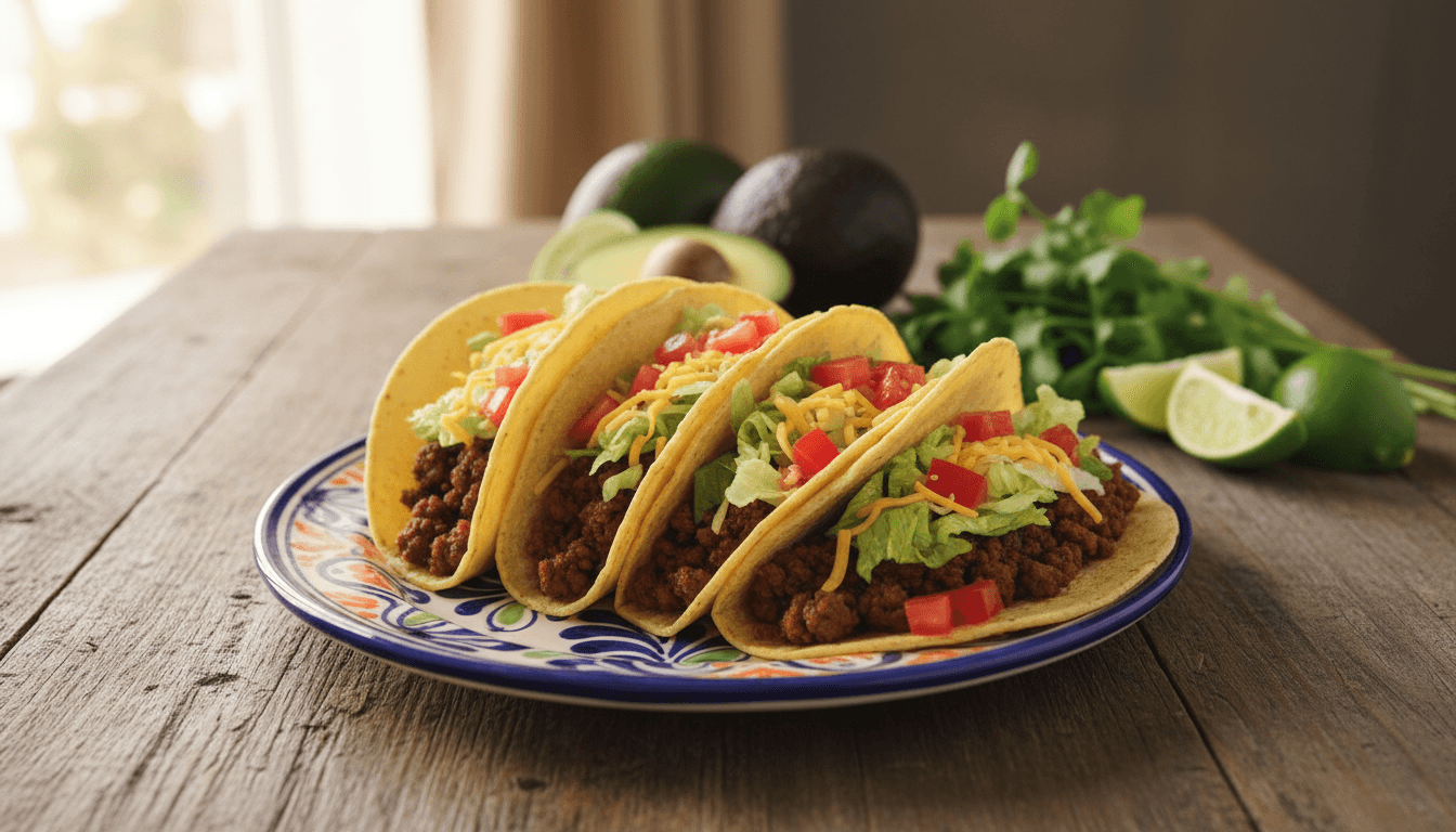 ground beef taco recipe