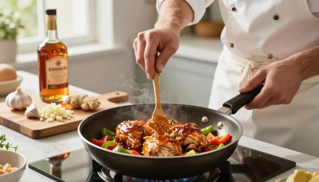 how to make bourbon chicken in a pan how to make bourbon chicken in a pan