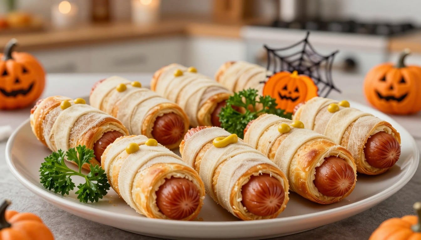 mummy hot dog recipe