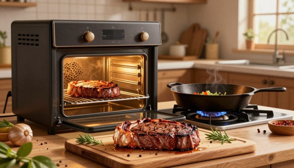 reverse sear tri tip cooking process