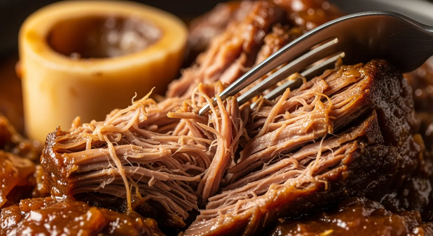 Braised beef shanks with sauce